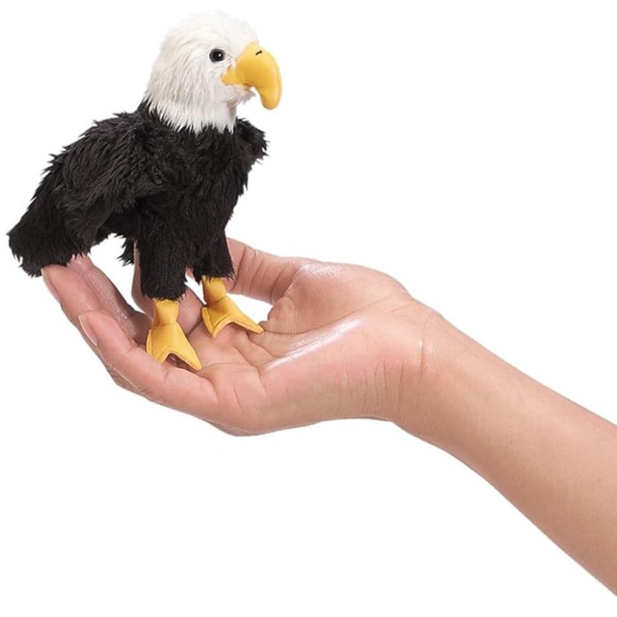 Nursery/Baby Folkmanis Life Like Puppets | Folkmanis Mini Eagle Finger Puppet