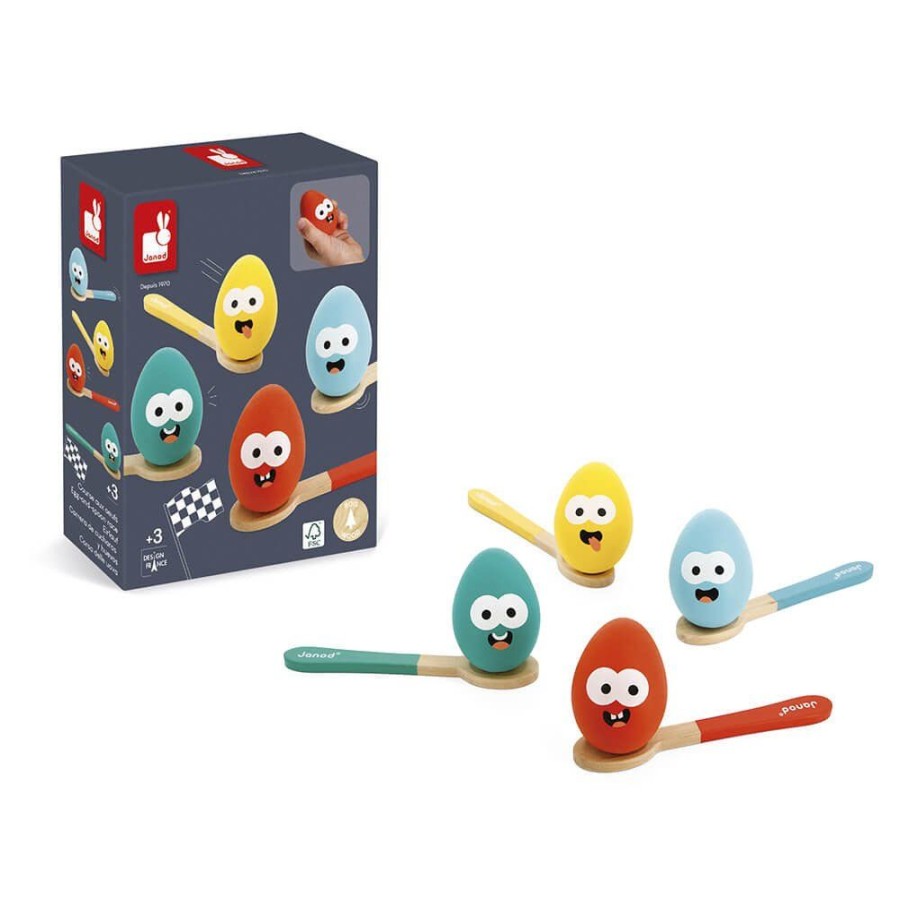 Nursery/Baby Janod | Janod Egg-And-Spoon Race Game