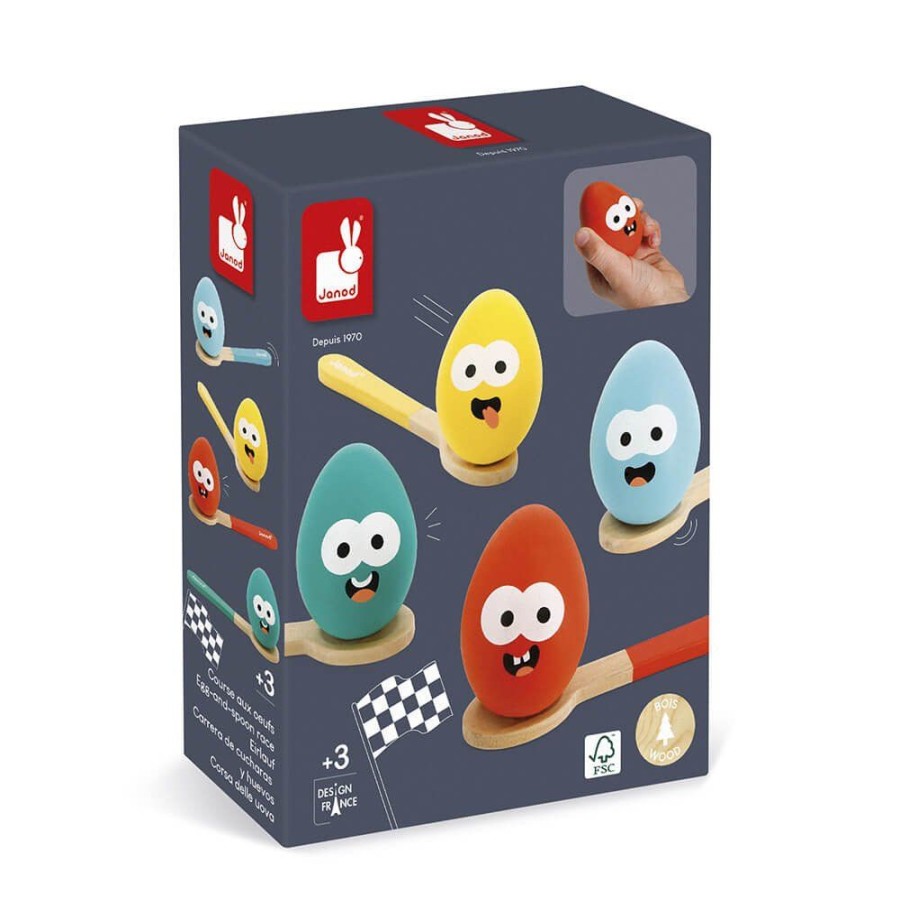 Nursery/Baby Janod | Janod Egg-And-Spoon Race Game