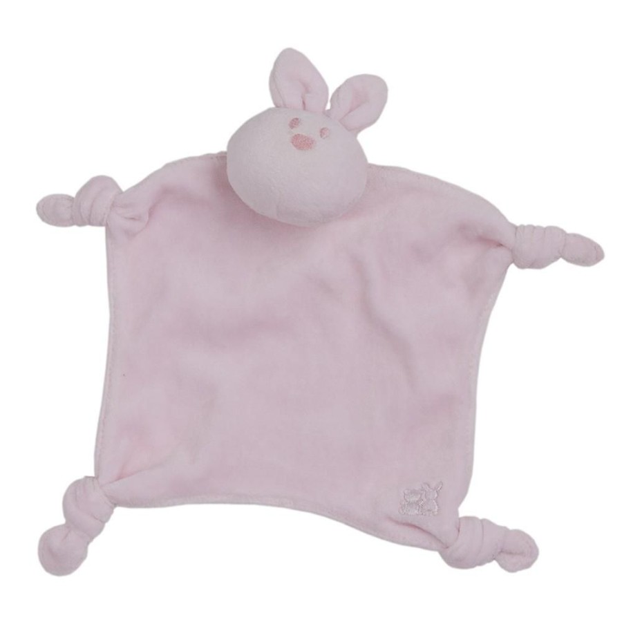 Nursery/Baby Little Whispers | Pink Emile Rose Rabbit Comforter