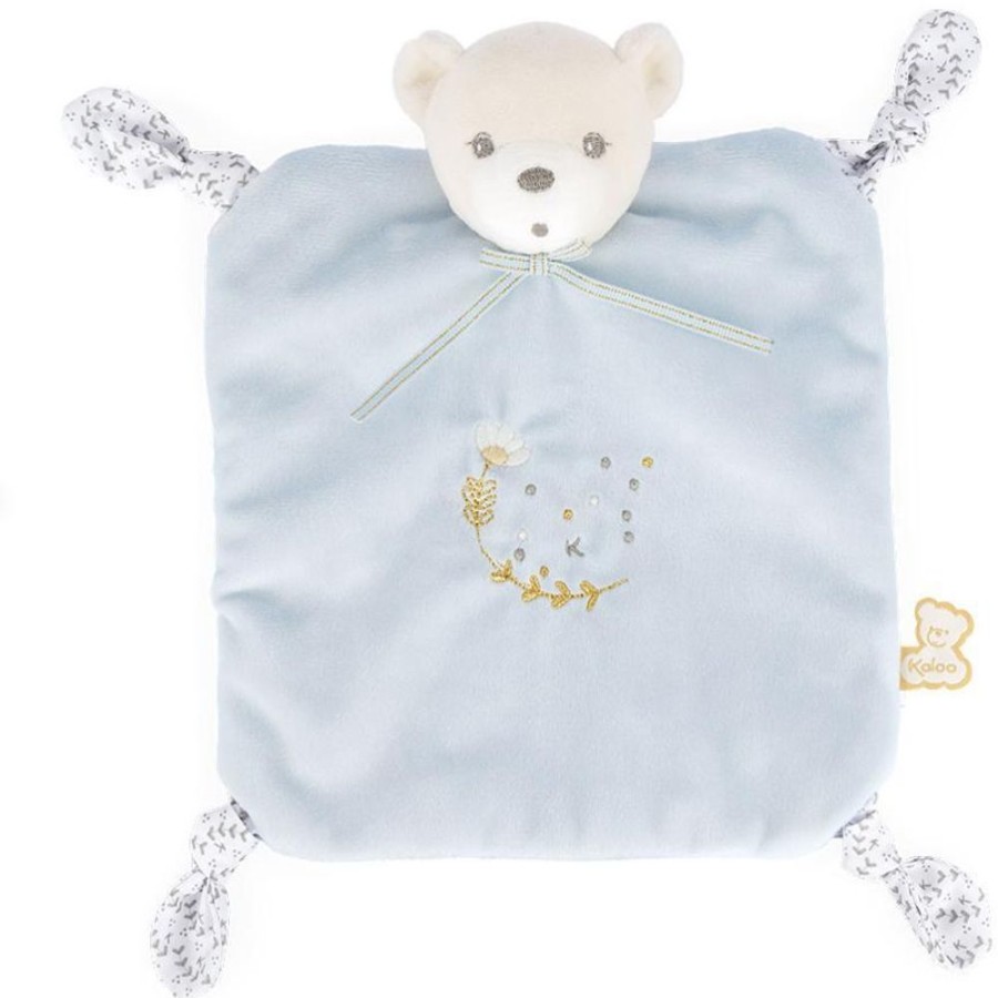 Nursery/Baby Kaloo | Kaloo Knots Blue Bear Doudou/Comforter