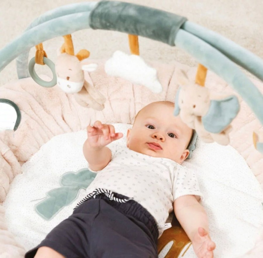 Nursery/Baby Nattou | Nattou Iris And Lali - Stuffed Playmat With Arches (Direct Shipping)