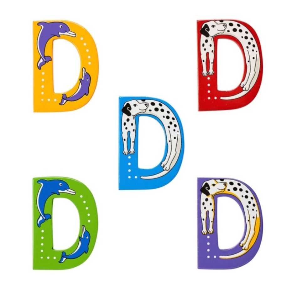 Nursery/Baby Lanka Kade | Lanka Kade Wooden Animal Letter D