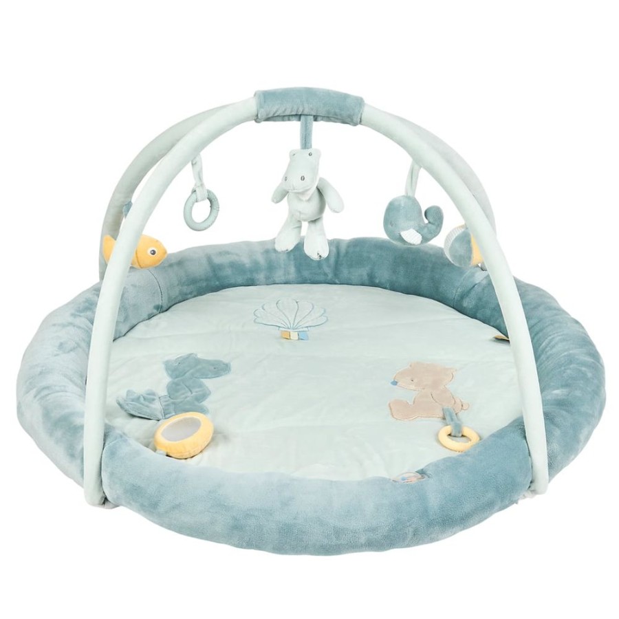 Nursery/Baby Nattou | Nattou Stuffed Playmat Romeo, Jules & Sally (Direct Shipping)