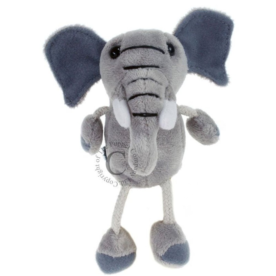 Nursery/Baby The Puppet Company | Puppet Company Elephant Finger Puppet