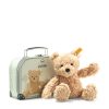 Nursery/Baby Steiff | Steiff Jimmy Bear In A Suitcase 113918