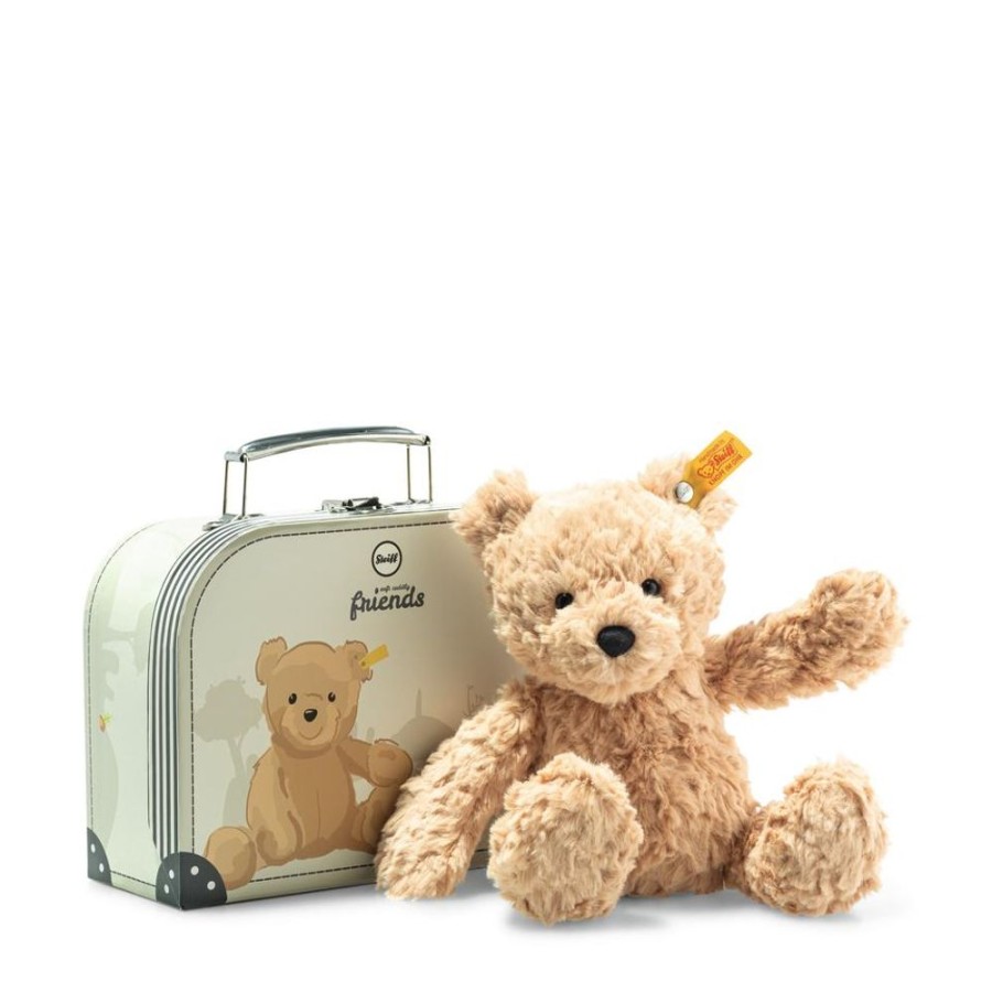 Nursery/Baby Steiff | Steiff Jimmy Bear In A Suitcase 113918