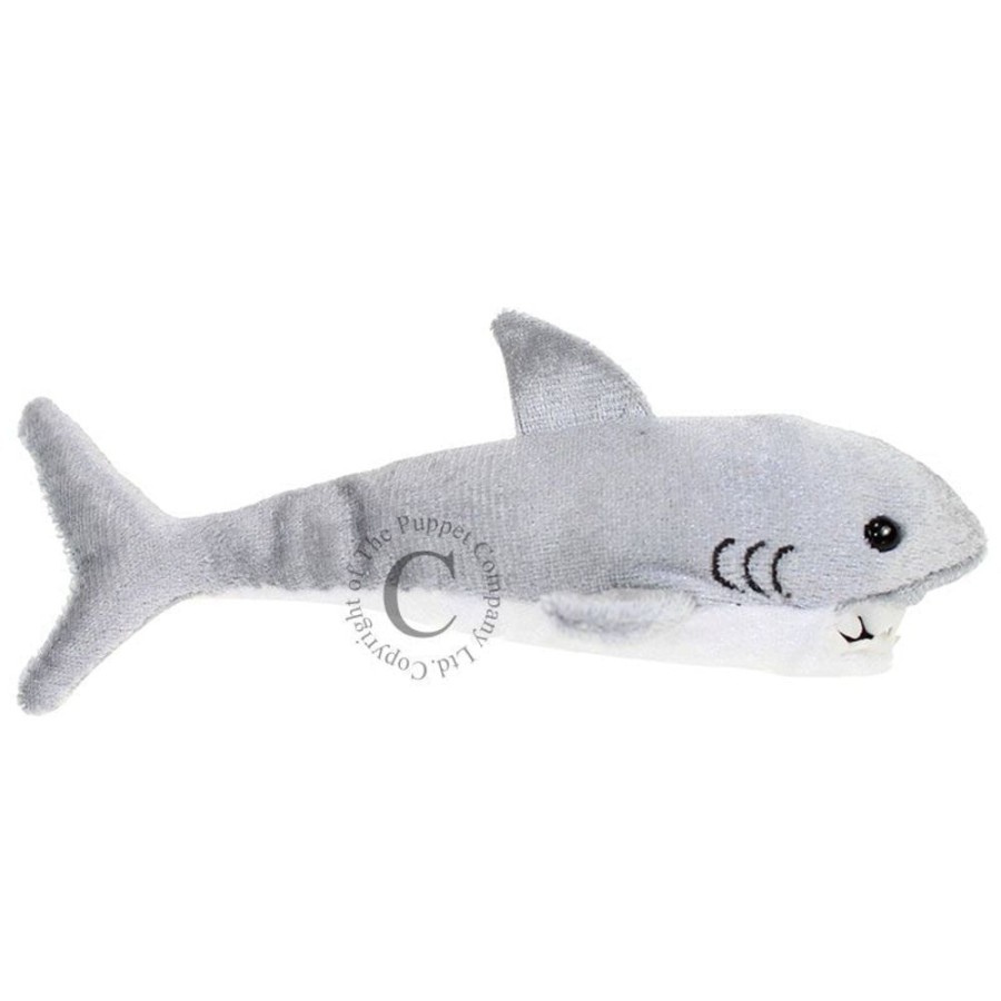 Nursery/Baby The Puppet Company | Puppet Company Great White Shark Finger Puppet