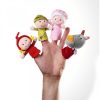 Nursery/Baby Story Sack | Lilliputiens Red Riding Hood Finger Puppets