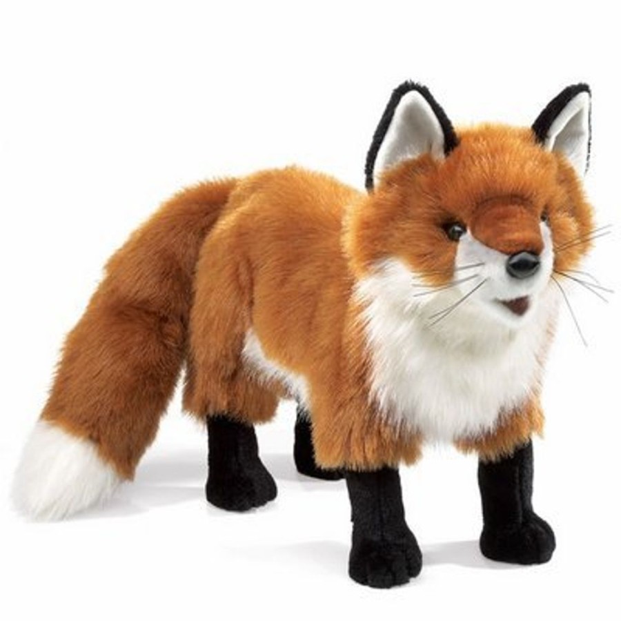 Nursery/Baby Folkmanis Life Like Puppets | Folkmanis Red Fox Hand Puppet