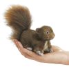 Nursery/Baby Folkmanis Life Like Puppets | Folkmanis Mini Red Squirrel Finger Puppet