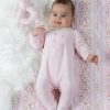 Nursery/Baby Emile et Rose | Emile Rose Girls Pink Babygrow 2516Pp