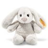 Nursery/Baby Steiff | Steiff Small Grey Hoppie Rabbit Soft Toy (18Cm)