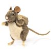 Nursery/Baby Folkmanis Life Like Puppets | Folkmanis Pack Rat Puppet With Detachable Pack