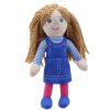 Nursery/Baby The Puppet Company | Puppet Company Finger Puppets: Girl (Blue Top)