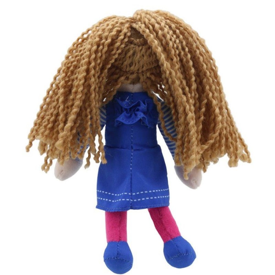 Nursery/Baby The Puppet Company | Puppet Company Finger Puppets: Girl (Blue Top)