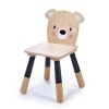 Nursery/Baby Tender Leaf | Tenderleaf Toys Wooden Forest Bear Chair (Direct Shipping)