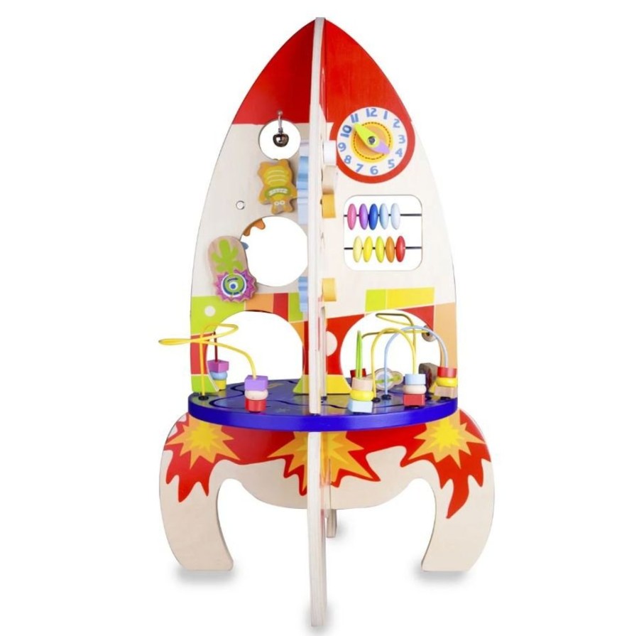 Nursery/Baby Classic World | Classic World Multi Activity Rocket (Direct Shipping)