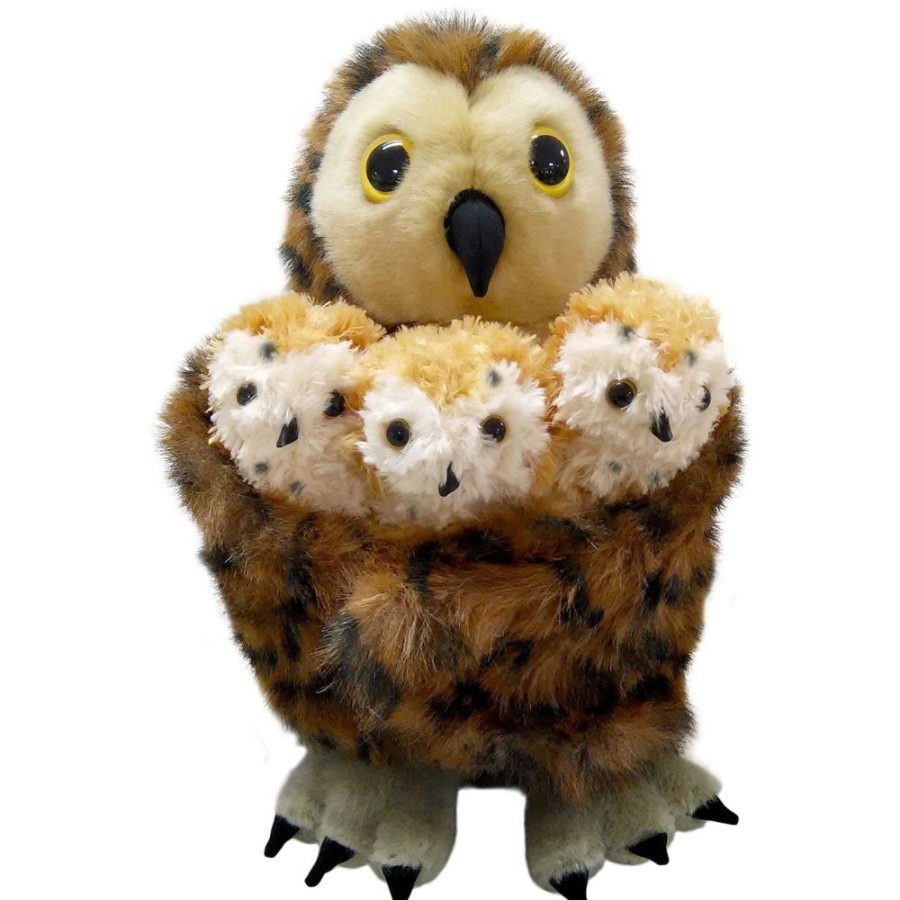 Nursery/Baby The Puppet Company | Owl With 3 Babies Puppet