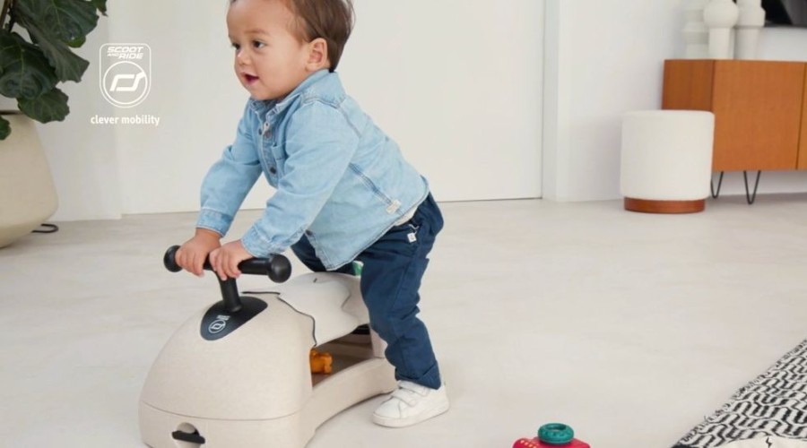 Nursery/Baby Vida Kids | My First 3-In-1 Baby Walker & Ride-On - Sand (Direct Shipping)