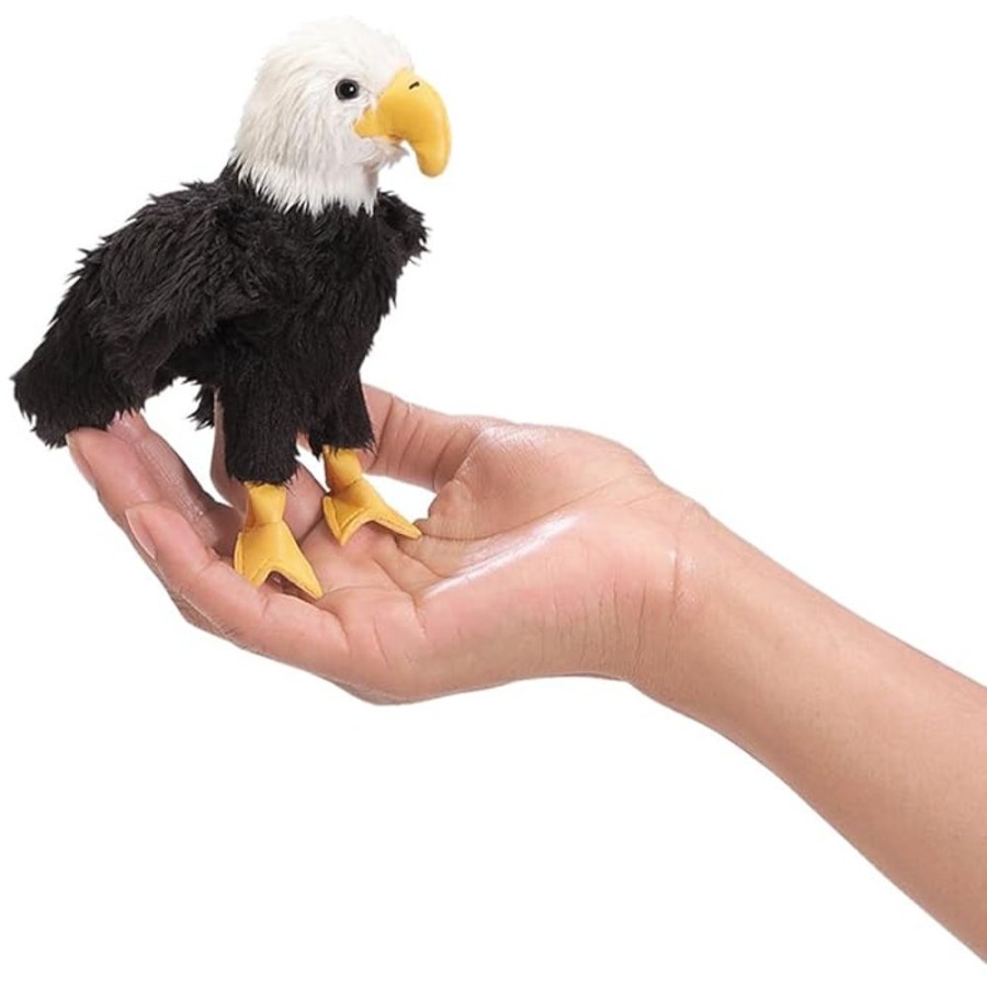 Nursery/Baby Folkmanis Life Like Puppets | Folkmanis Mini Eagle Finger Puppet