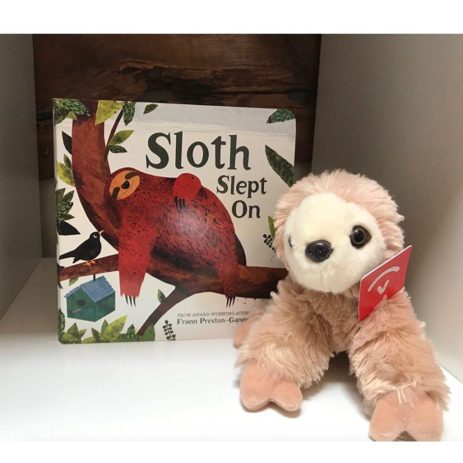 Nursery/Baby Aurora | Aurora Small Flopsie Sloth Soft Toy 8" 31355