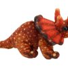 Nursery/Baby The Puppet Company | Puppet Company Triceratops Puppet Orange