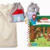 Nursery/Baby Oskar and Ellen | Oskar & Ellen Little Red Riding Hood Story Sack With Finger Puppets