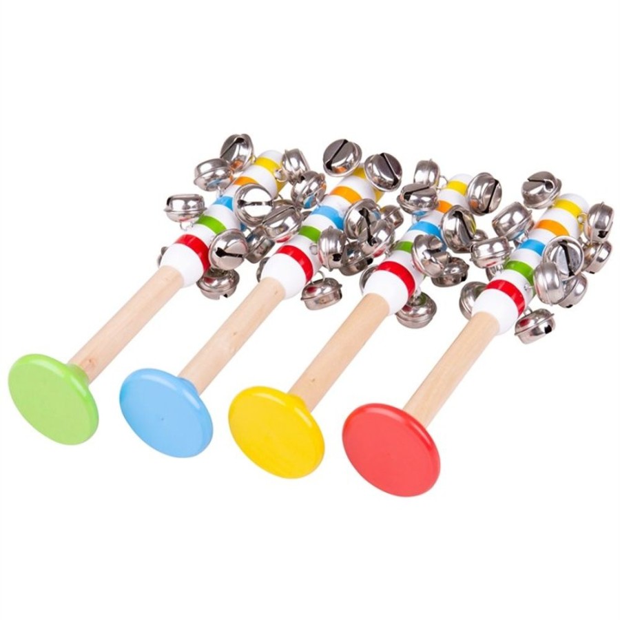 Nursery/Baby Bigjigs | Bigjigs Musical Sensory Bell Stick