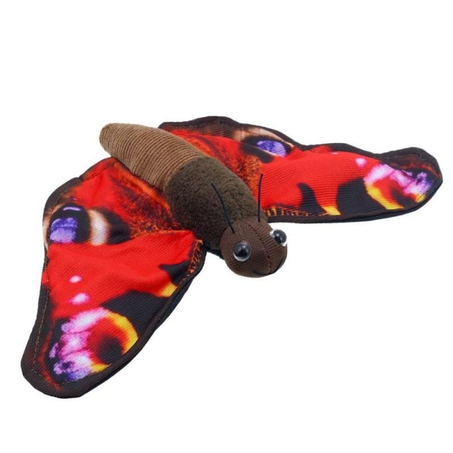 Nursery/Baby The Puppet Company | Puppet Company Red Peacock Butterfly Finger Puppet