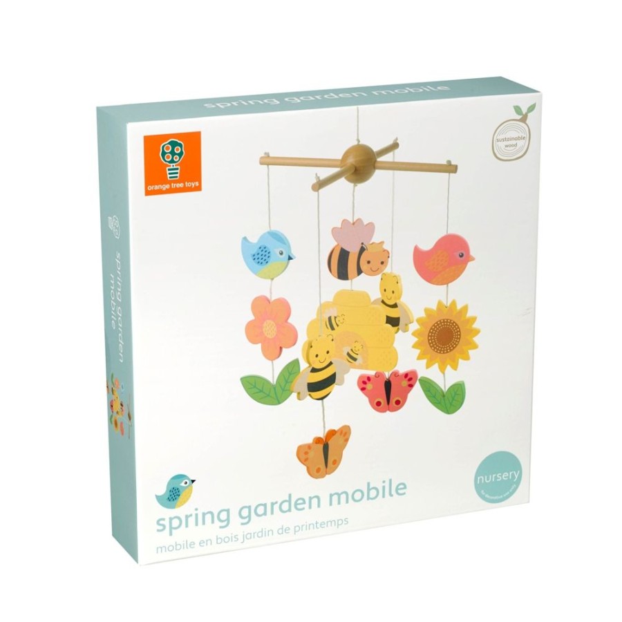 Nursery/Baby Orange Tree Toys | Orange Tree Spring Garden Mobile