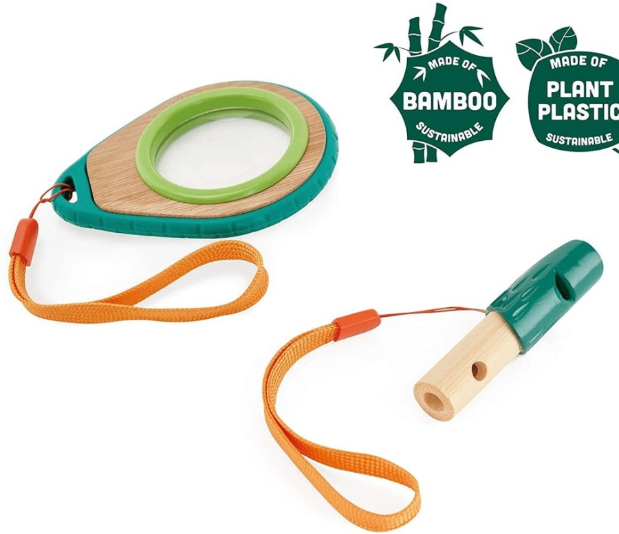 Nursery/Baby Beleduc Toys | Hape Bamboo Nature Detective Set