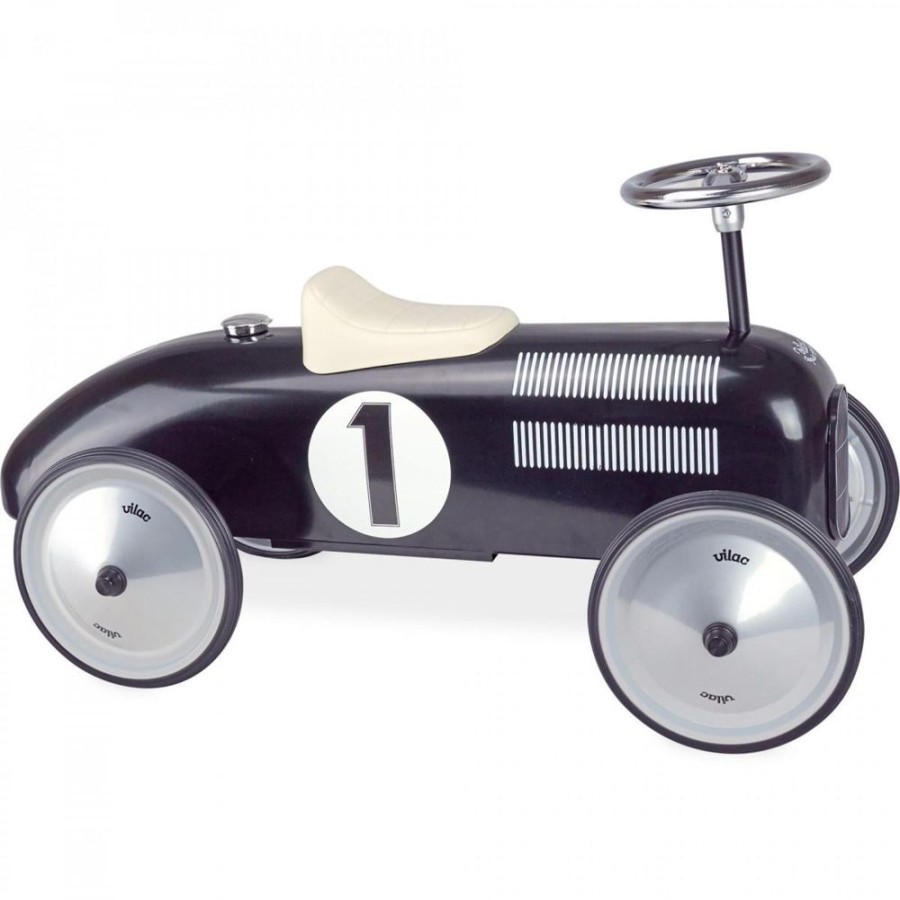 Nursery/Baby Vilac | Vilac Classic Metal Racing Car Ride On (Direct Shipping)