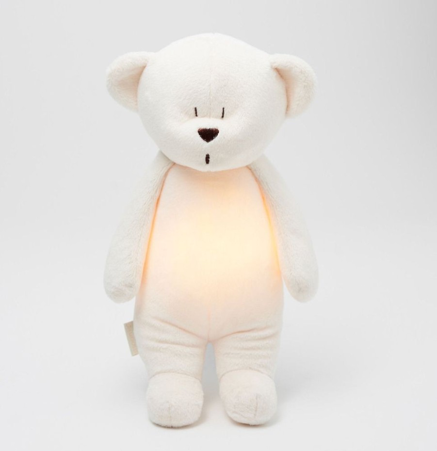 Nursery/Baby Moonie | Cream Moonie Humming Bear With Lamp