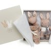 Nursery/Baby Tender Leaf | Tenderleaf Toys Baby Threads Taupe Bunny Baby Gift Set