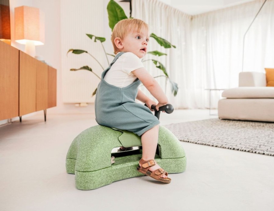 Nursery/Baby Vida Kids | My First 3-In-1 Baby Walker & Ride-On - Olive (Direct Shipping)